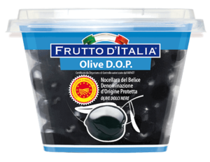 Olive-nere-Nocellara-del-Belice-D.O.P.-dolci nere Frutto-dItalia-Madama-Oliva