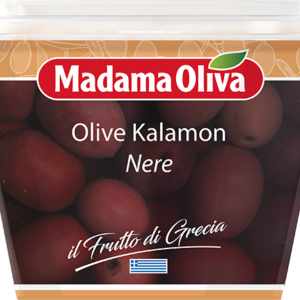 Olive-Kalamon nere Frutto-di-Grecia-Madama-Oliva